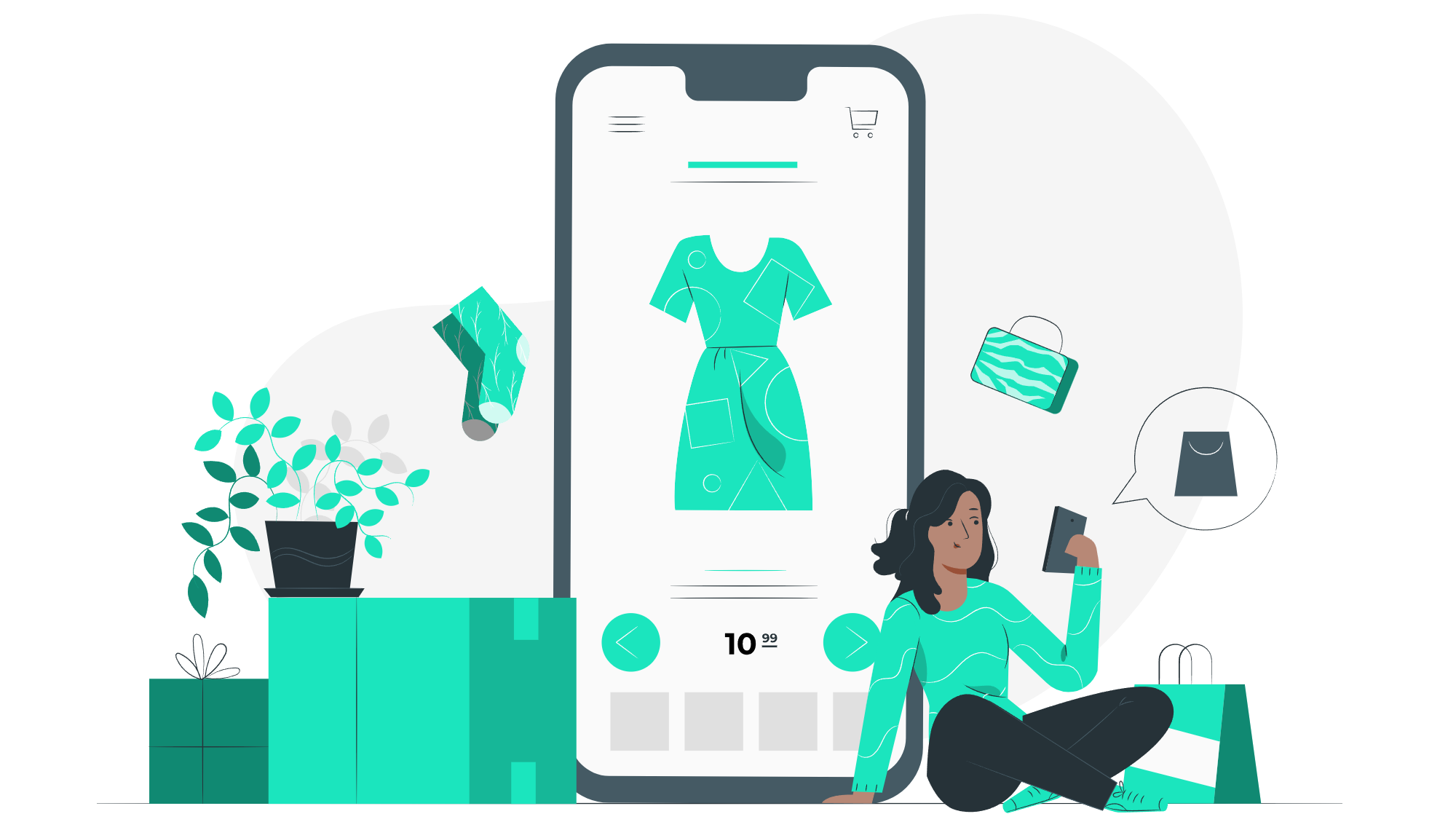 Interactive product customizer interface example from Customizer Studio